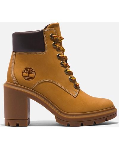 Timberland Allington Heights Leather Boots - Braun