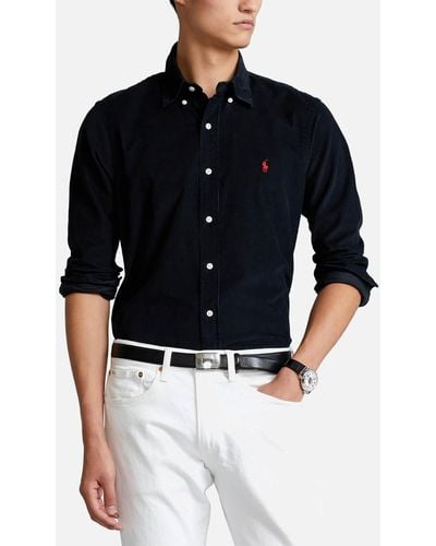 Polo Ralph Lauren Cotton-Corduroy Shirt - Black