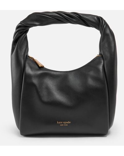 Kate Spade Leather Shoulder Bag - Black