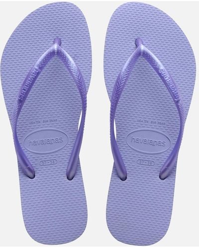 Havaianas Slim Flips Flops - Purple