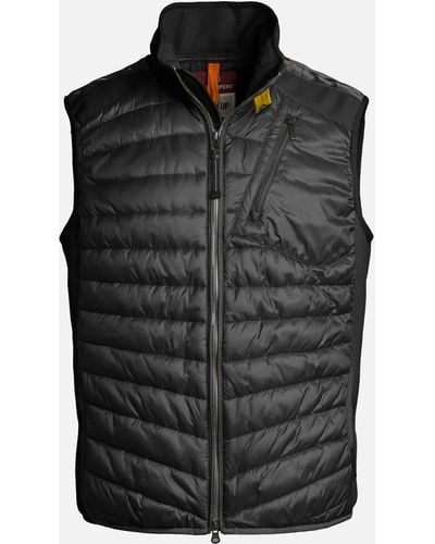 Parajumpers Zavier Quilted Ripstop Gilet - Black