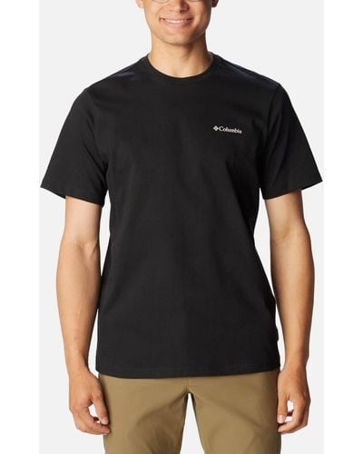 Columbia Explorers Canyon Cotton-jersey T-shirt - Black