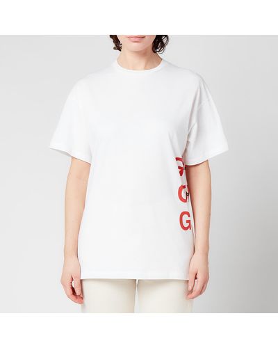 Être Cécile Good Vibes Band T-shirt - White
