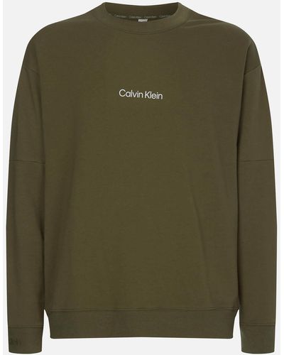 Calvin Klein Logo Sweatshirt - Green