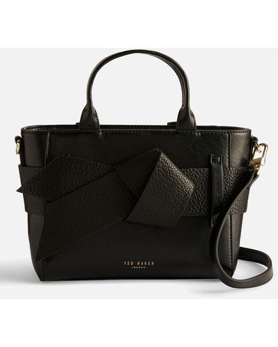 Ted Baker Jimsie Mini Knot Bag - Black