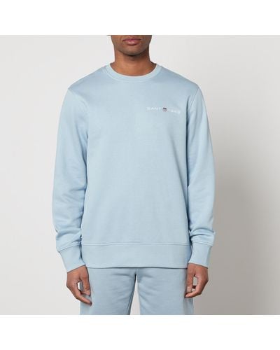 GANT Graphic Cotton-blend Sweatshirt - Blue