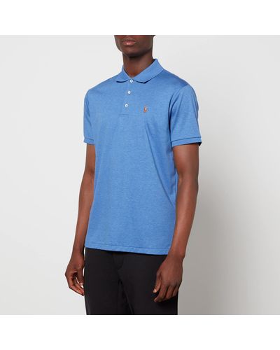 Polo Ralph Lauren 'Slim Fit Soft Touch Polo Shirt - Blue