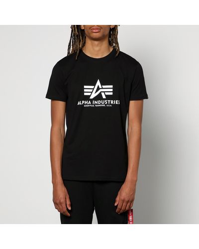 Alpha Industries Apollo Mission T Shirt in Black for Men | Lyst UK