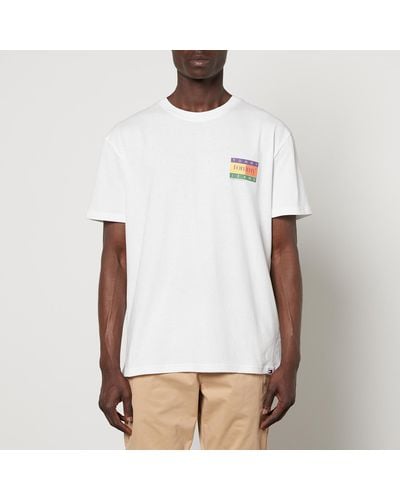 Tommy Hilfiger Summer Flag Cotton-jersey T-shirt - White