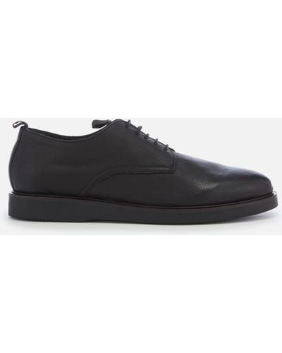 H by Hudson Barnstable Leather Derby Shoes - Black