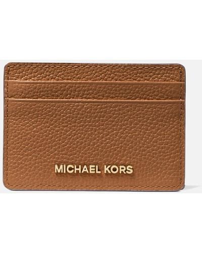 MICHAEL Michael Kors Jet Set Card Holder - Brown