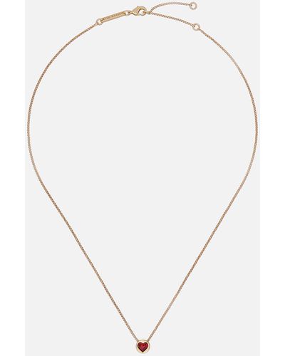 Ted Baker Harparh Heart Gold-tone Necklace - Metallic