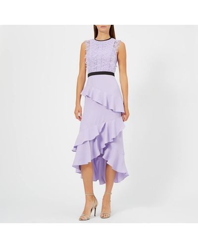 Three Floor Lavish Lilac Dress - Purple