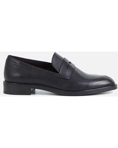 Vagabond Shoemakers Frances Leather Loafers - Black
