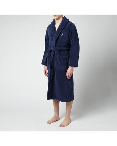 Polo Ralph Lauren Kimono Dressing Gown - Blue