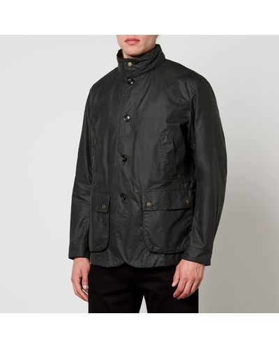 Barbour Barbour Century Waxed-cotton Jacket - Black