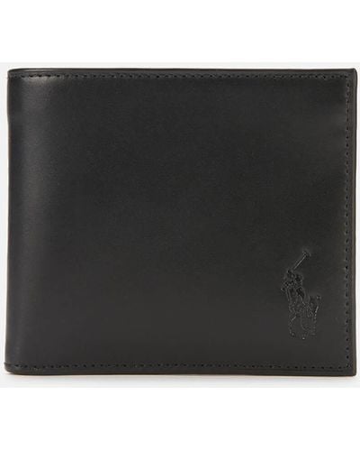 Polo Ralph Lauren Internal All Over Print Bifold Wallet - Black