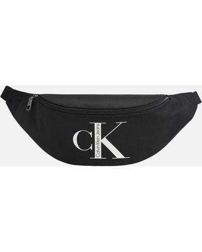 Calvin Klein Sport Essentials Canvas Belt Bag - Black