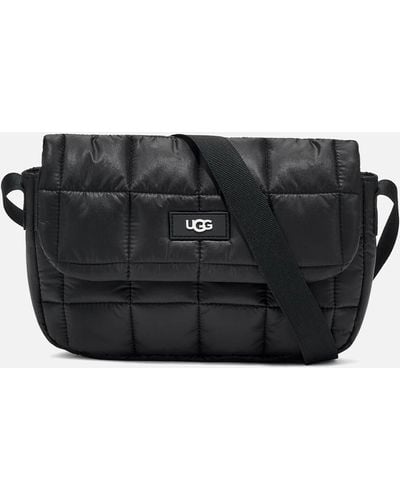 UGG Dalton Puff Nylon Crossbody Bag - Black