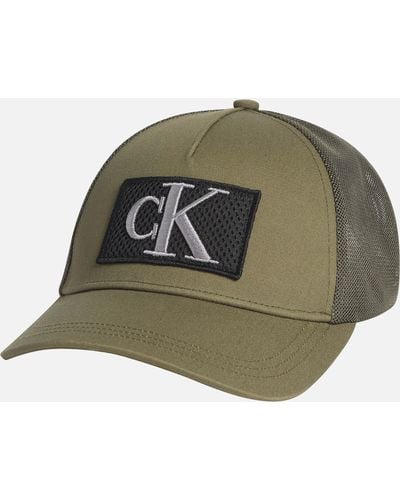 Calvin Klein Explorer Trucker Hat - Green