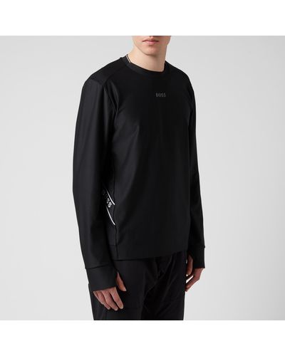 BOSS Salbo Gym Sweatshirt - Black