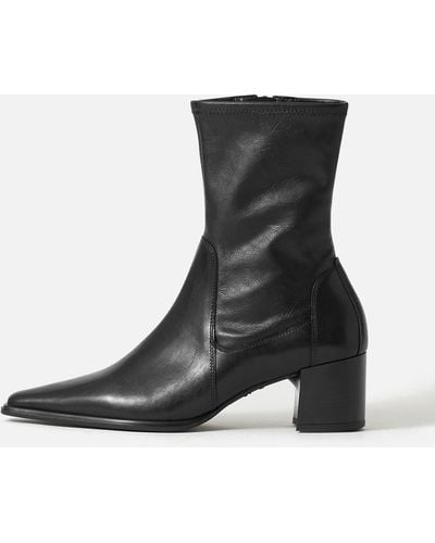 Vagabond Shoemakers Giselle Leather Ankle Boots - Black