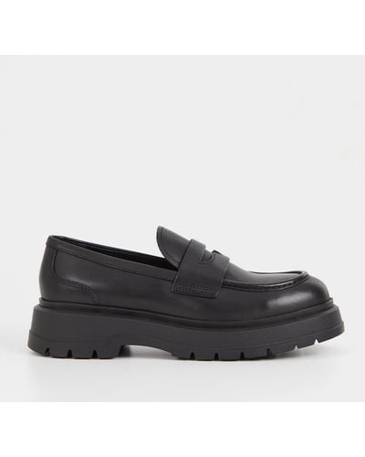 Vagabond Shoemakers Jeff Leather Loafers - Black