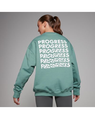 Mp Teo Progress Sweatshirt - Green