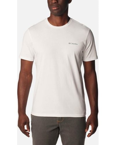 Columbia Rapid Ridge Organic Cotton-jersey T-shirt - White