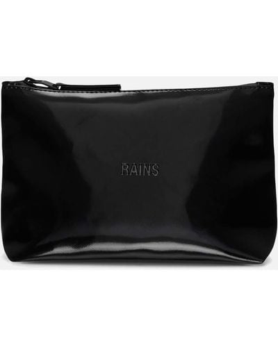 Rains W3 Matte-shell Cosmetic Bag - Black