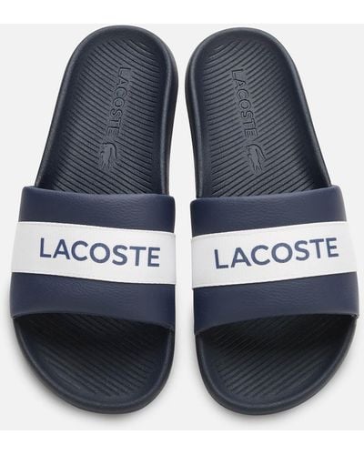 Lacoste Croco Slide 0721 1 Sandals - Blue