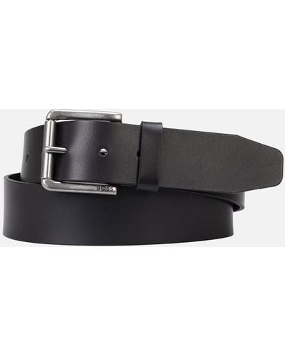 BOSS by HUGO BOSS Boss Joris Leather Belt - Black