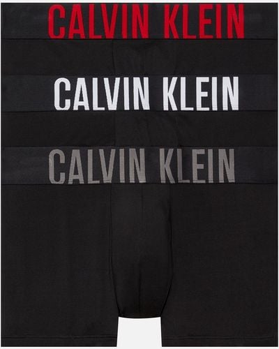 Calvin Klein Intense Power Microfibre 3-pack Boxer Briefs - Black