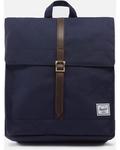 Herschel Supply Co. Mid City Canvas Backpack - Blue
