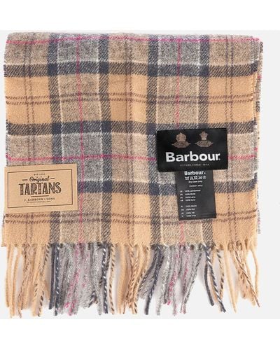 Barbour Tartan Wool Scarf - Multicolor