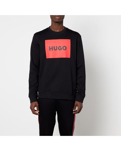 HUGO Duragol Long Sleeve T-shirt - Black