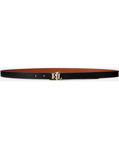 LAUREN RALPH LAUREN: belt for women - Black  Lauren Ralph Lauren belt  412917963 online at
