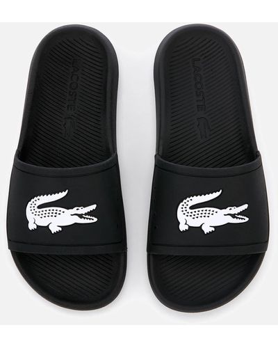 Lacoste Croco Slide 119 3 Sandals - Black