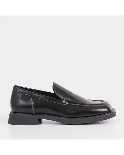 Vagabond black shop leather loafers