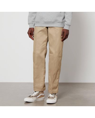 Dickies 873 Cotton-blend Twill Slim-straight Leg Work Pants - Natural