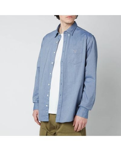 GANT Regular Oxford Shirt - Blue