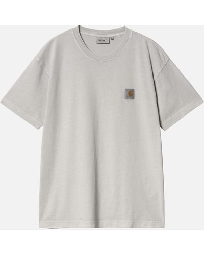 Carhartt Nelson Cotton-jersey T-shirt - Gray