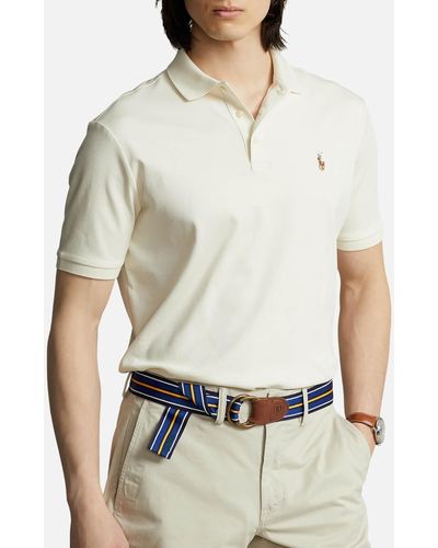 Polo Ralph Lauren Cotton Polo Shirt - Natural