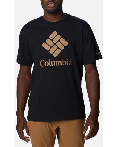 Columbia Basic Logo-printed Cotton Jersey T-shirt - Black