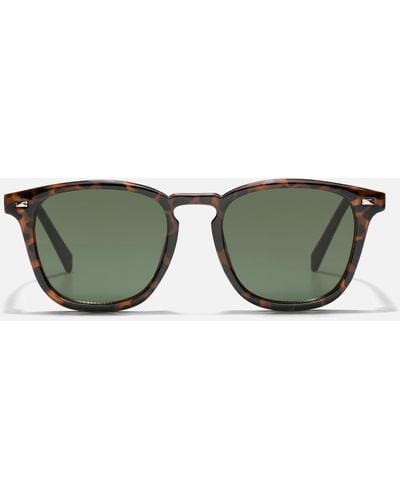 Samsøe & Samsøe Quinn Acetate D-frame Sunglasses - Green
