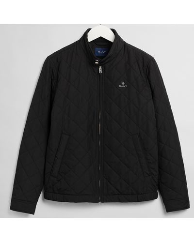 GANT Quilted Shell Jacket - Black