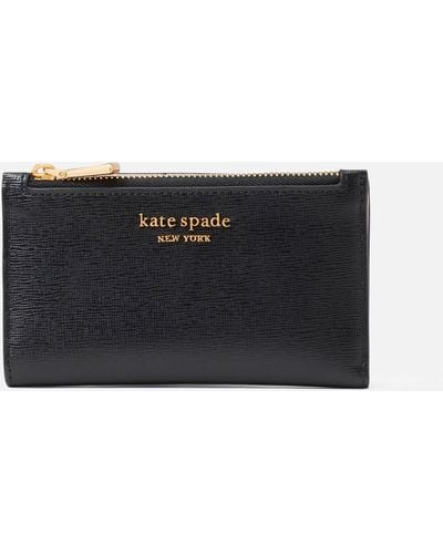 Kate Spade Saffiano Leather Wallet - Black