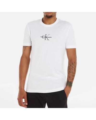 Lyst Calvin | up Sale Online | T-shirts off for Klein Men 60% to