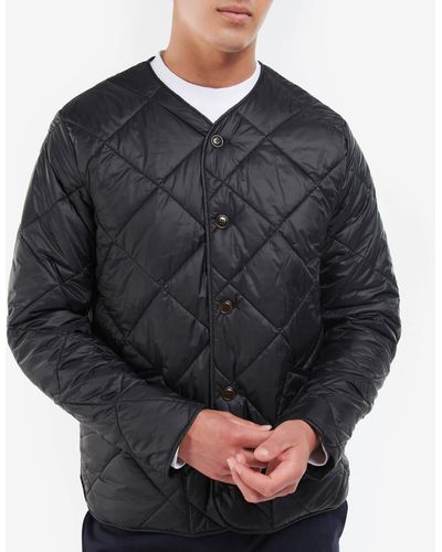 Barbour Barbour Liddesdale Quilted Shell Jacket - Black