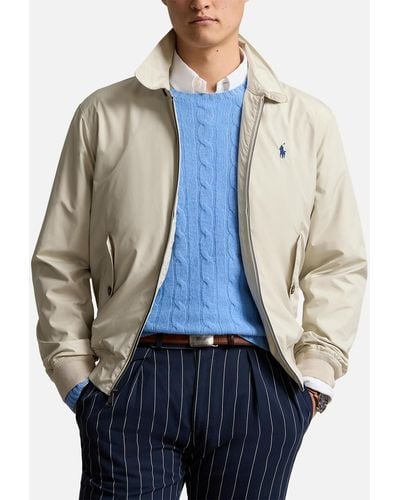 Polo Ralph Lauren Verstaubare wasserabweisende Jacke - Blau